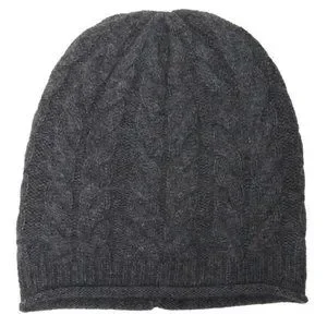 NWT Tahari dark grey cashmere hat Cashmere Hat - Heather Grey main image 4